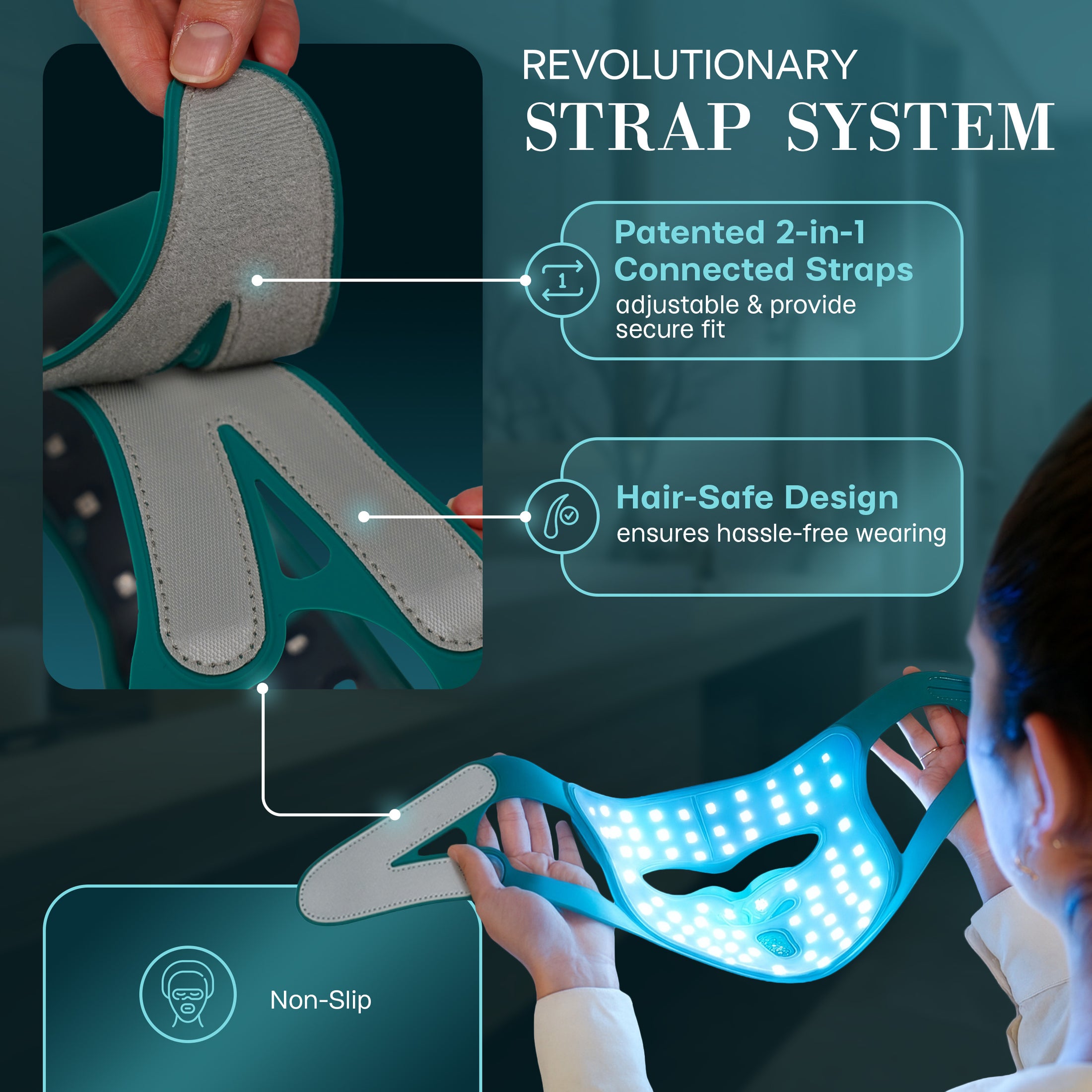 BluMora 3D Pro-Glow LED Mask