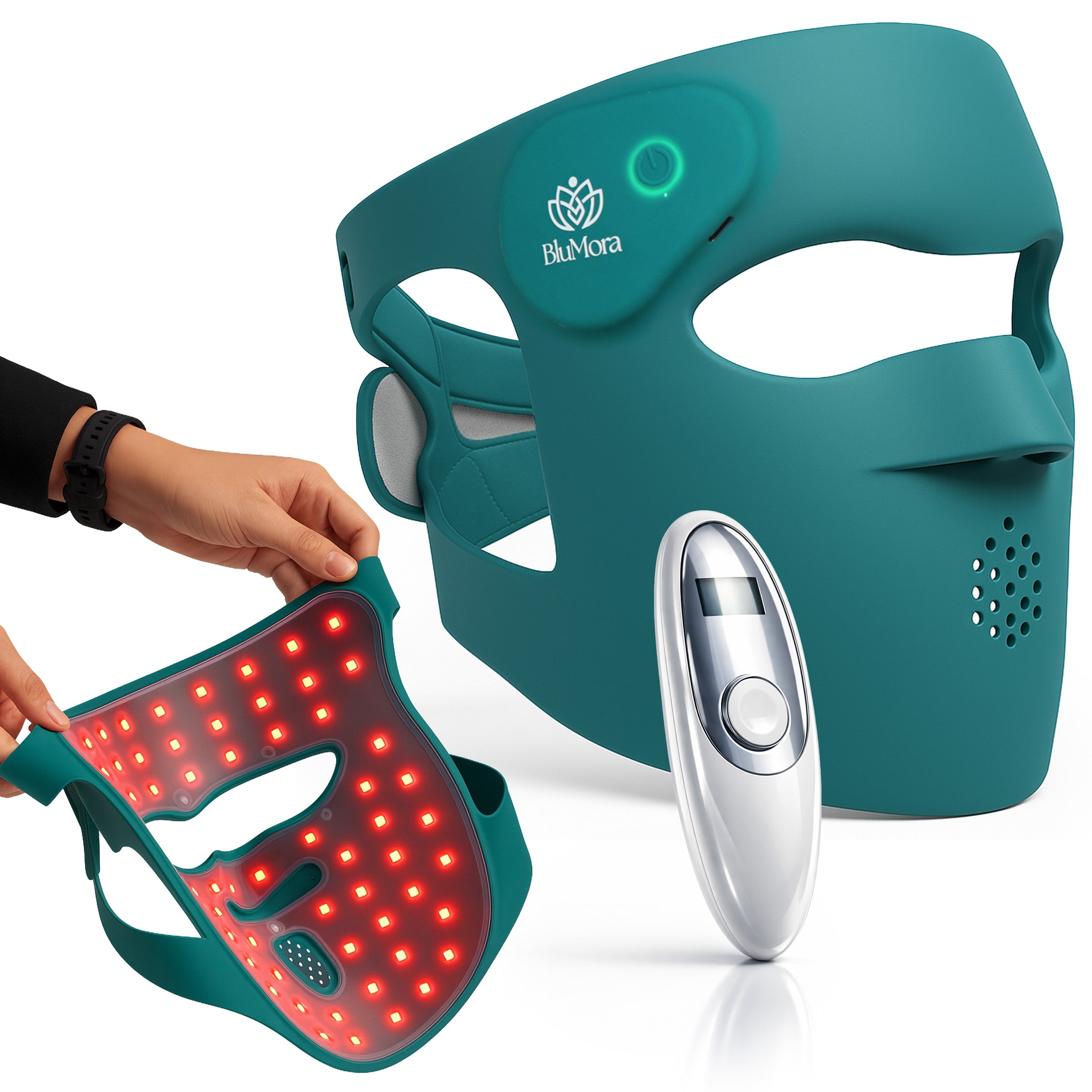 BluMora 3D Pro-Glow LED Mask