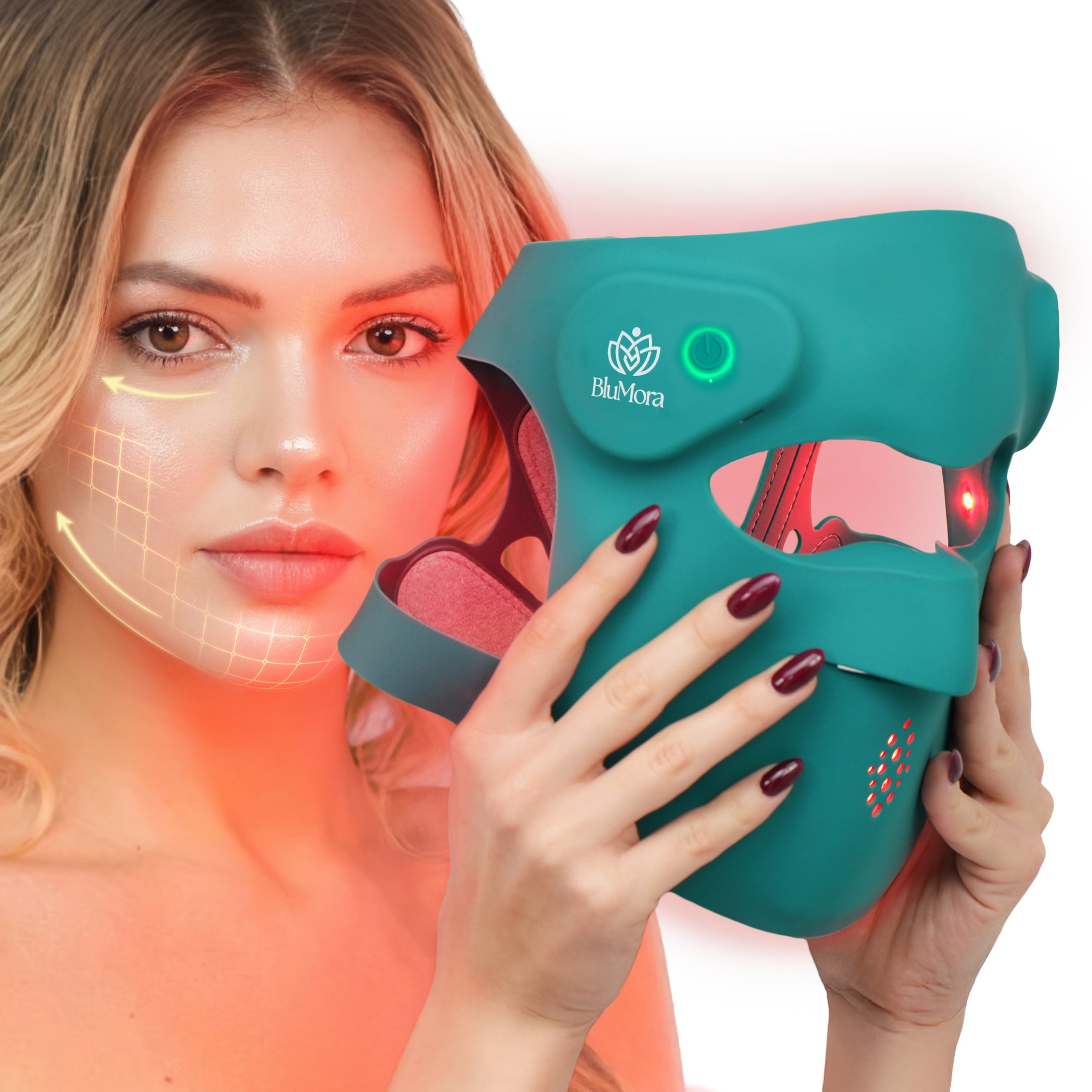 BluMora 3D Pro-Glow LED Mask